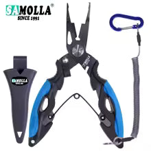 4 in 1 Stainless Steel Fishing Pliers & Line Cutter